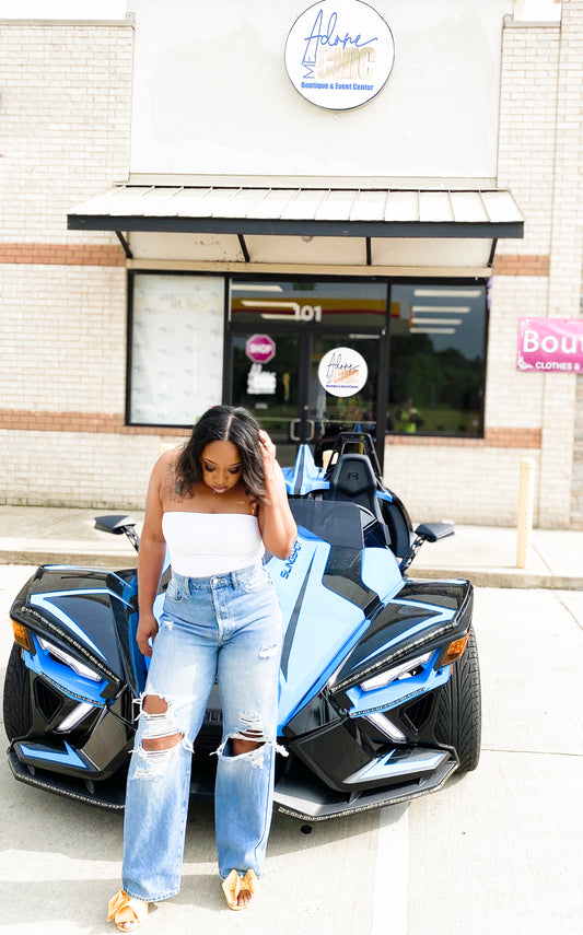 High Waist Mom Jean